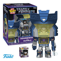 Funko Bitty Pop! Bitty Bot - Transformers Soundwave with Rumble Vinyl Figure (83643) LOW STOCK