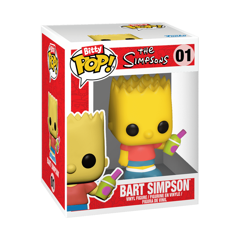 Funko Bitty Pop! Towns - The Simpsons - Bart Simpson and Kwik-E-Mart Vinyl Figures (83684)