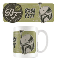 Pyramid America - Star Wars - Boba Fett (Technical) 11 oz Ceramic Cup Coffee Mug (MGA26797) LOW STOCK