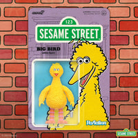 Super7 ReAction Figures - Sesame Street - Wave 3 - Big Bird 3.75-inch Action Figure (86013) LAST ONE!