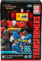 Transformers - Studio Series 86-25 - Voyager Class - Autobot Blaster & Eject Action Figures (F9654)