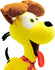 The Garfield Movie (2024) Adult Odie (Sitting, Tongue Out) Medium 12-inch Plush Toy (ID92118)