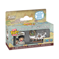 Funko Bitty Pop! Rides - One Piece - Monkey D. Luffy Vinyl Figure and the Going Merry Boat (90112)