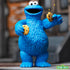 Super 7 ReAction Figures - Sesame Street - Wave 2 - Cookie Monster Action Figure (87854)