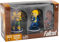 Syndicate Collectibles - Fallout - Set A - Excavator Power Armor and Vault Boy (Gun) Figures (63150)