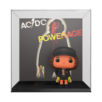 Funko Pop! Albums 25 - Powerage - AC/DC - Angus Young Vinyl Figure w/Album Cover & Hard Case (90121)