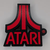 Fun Novelty Fridge Magnet - Atari (Video Game Company) Logo - Red and Black