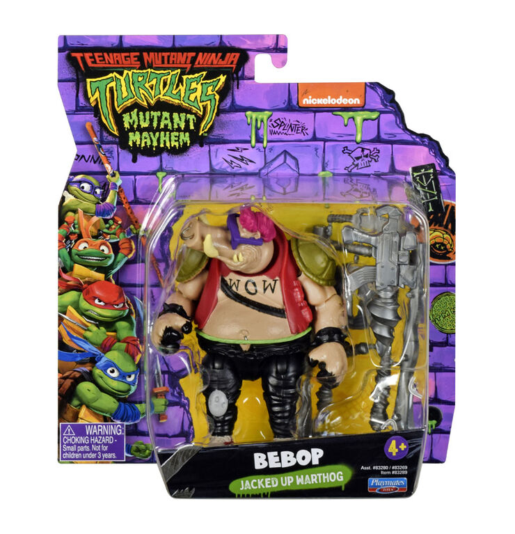 Playmates - Teenage Mutant Ninja Turtles: Mutant Mayhem - Bebop Action Figure (83289) LOW STOCK