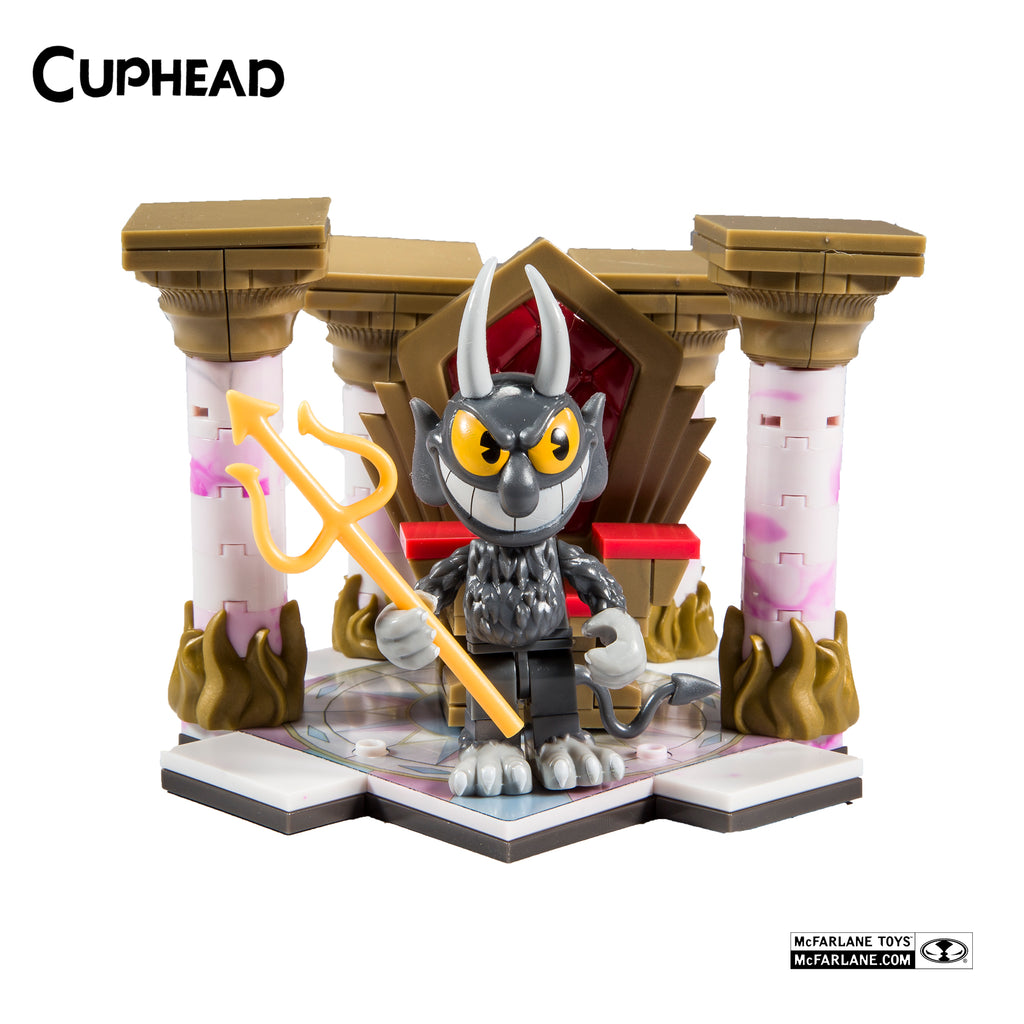 McFarlane Toys - Cuphead - Devil's Throne Building Toy (25141)