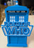 Toynado (Doctor Who) TARDIS-shaped 3D Display w/Logo (1984-1986/Season 21-23/6th Doctor/Colin Baker)