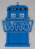 Toynado (Doctor Who) TARDIS-shaped 3D Display w/Logo (1984-1986/Season 21-23/6th Doctor/Colin Baker)