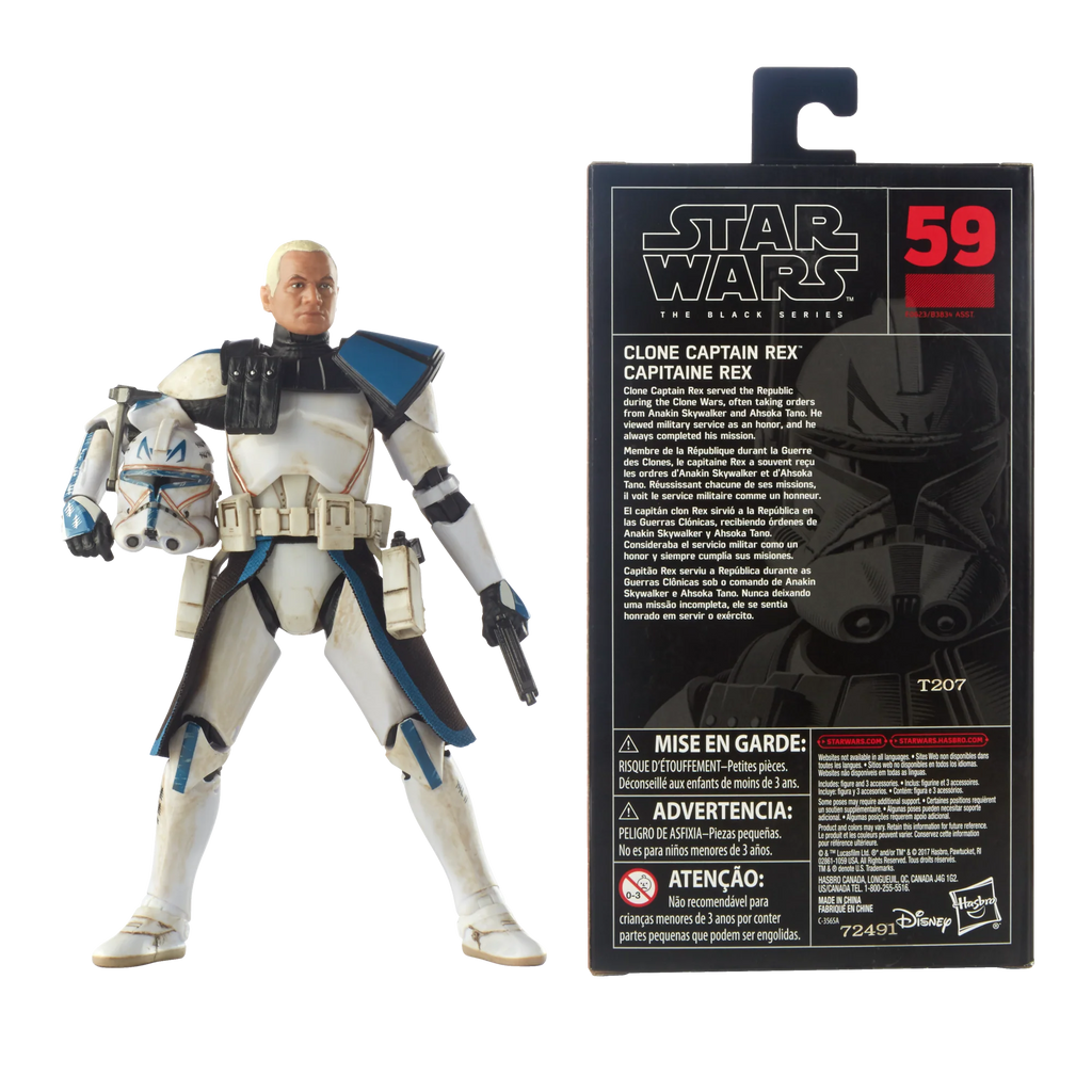 [PRE-ORDER] Star Wars: The Black Series - The Clone Wars - Clone Captain Rex Action Figure (E0623)