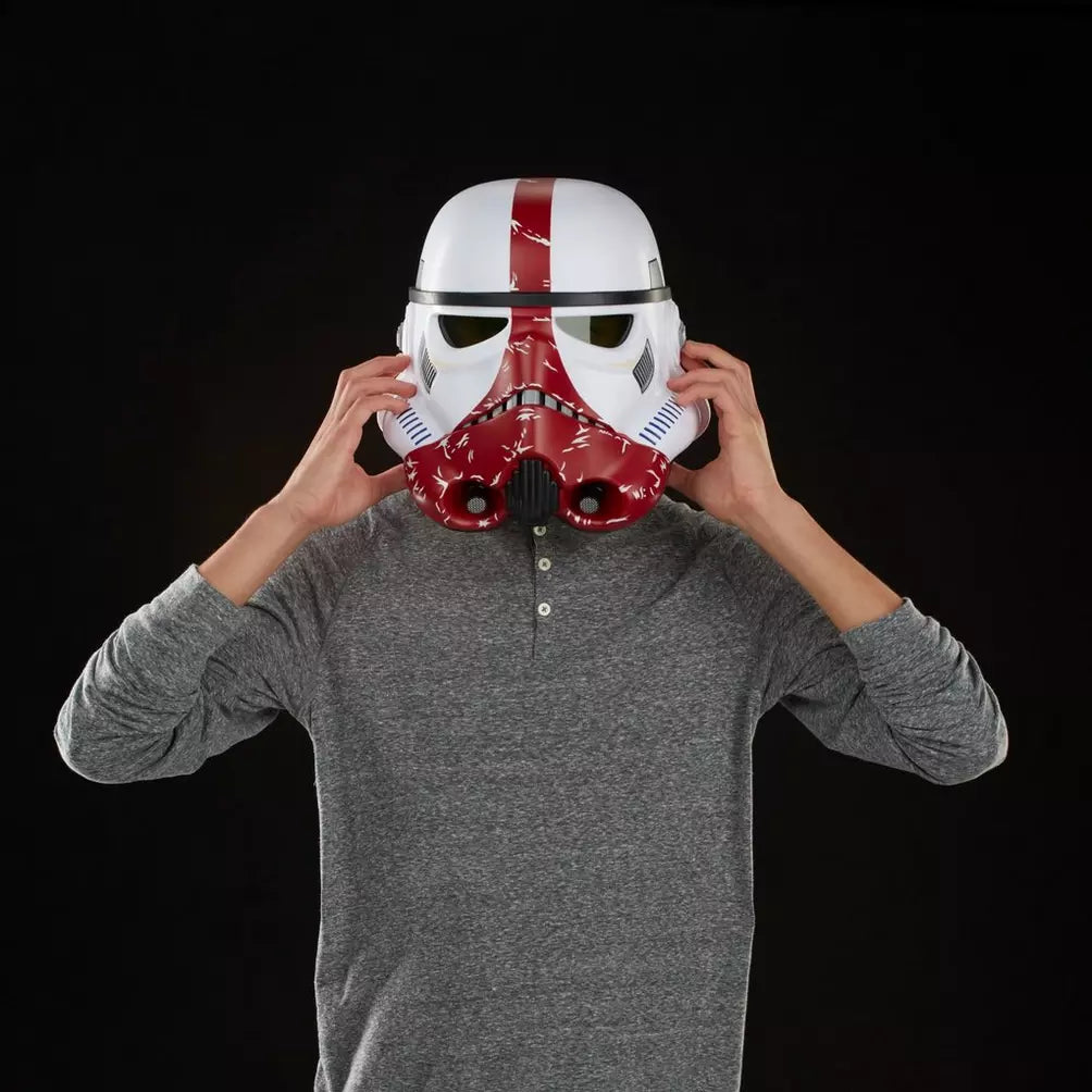 Star Wars: The Black Series - Incinerator Stormtrooper Electronic Helmet (E8671) LAST ONE!
