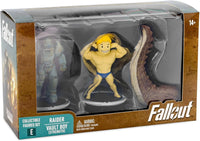 Syndicate Collectibles - Fallout - Set E - Raider Power Armor & Vault Boy (Strength) Figures (63154)
