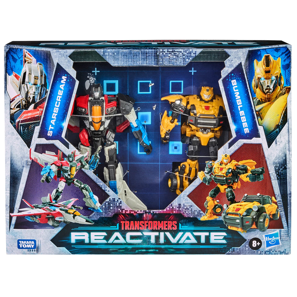 Transformers: Reactivate Video Game-Inspired Bumblebee and Starscream 2-Pack (F0383)