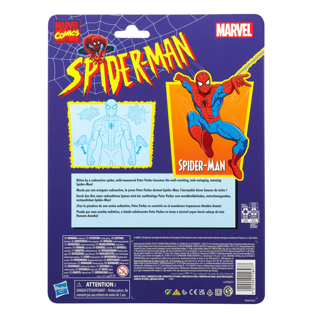 [PRE-ORDER] Marvel Legends Series - SPD LEGENDS (Spider-Man) - Cel Shaded Spider-Man Action Figure (F3477)