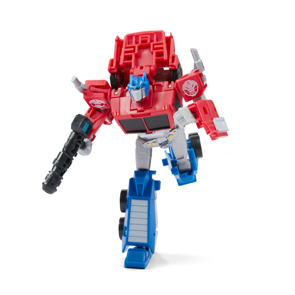 Transformers Earthspark - Dr. Meridian Mandroid BAF - Deluxe Class Optimus Prime Action Figure F6735