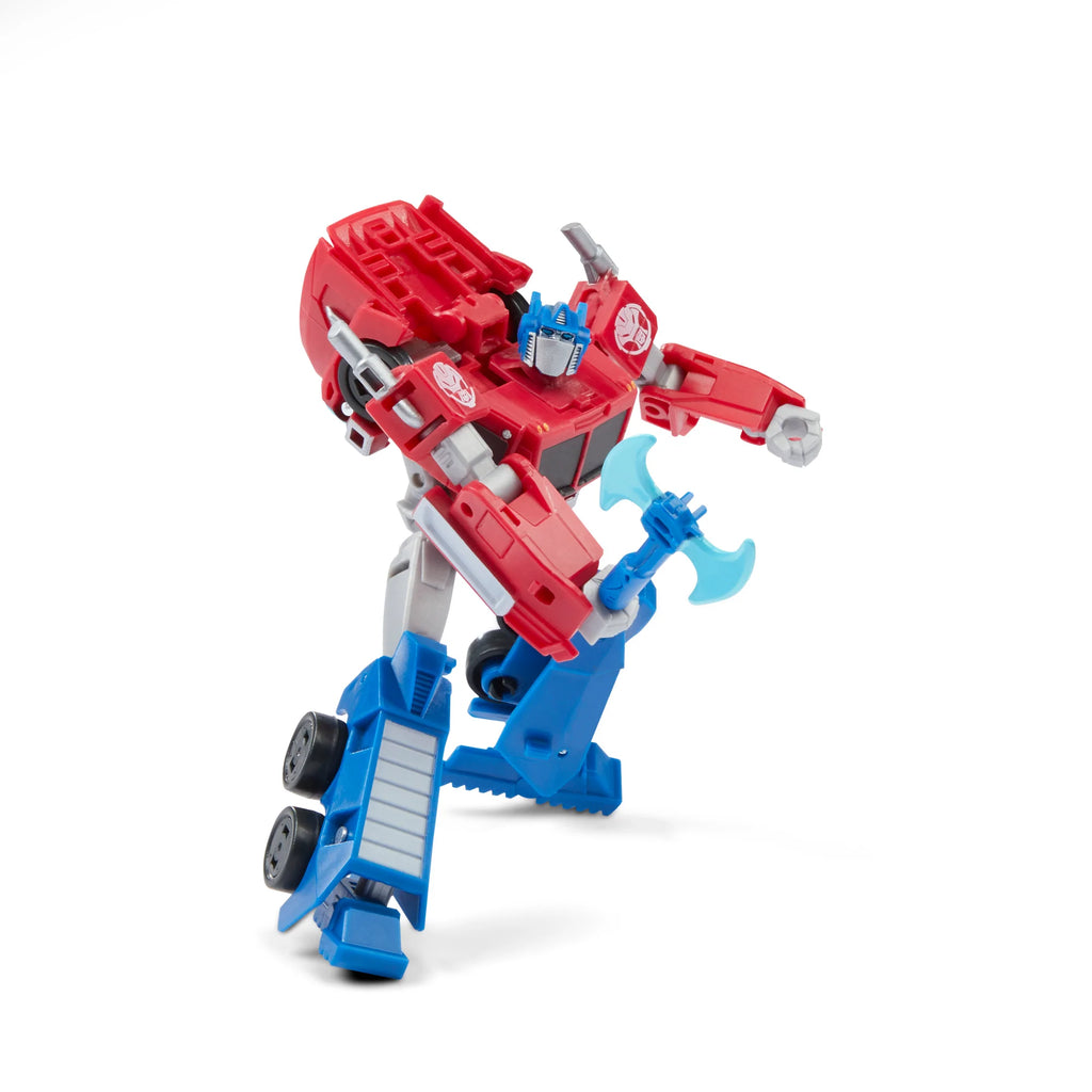 Transformers Earthspark - Dr. Meridian Mandroid BAF - Deluxe Class Optimus Prime Action Figure F6735