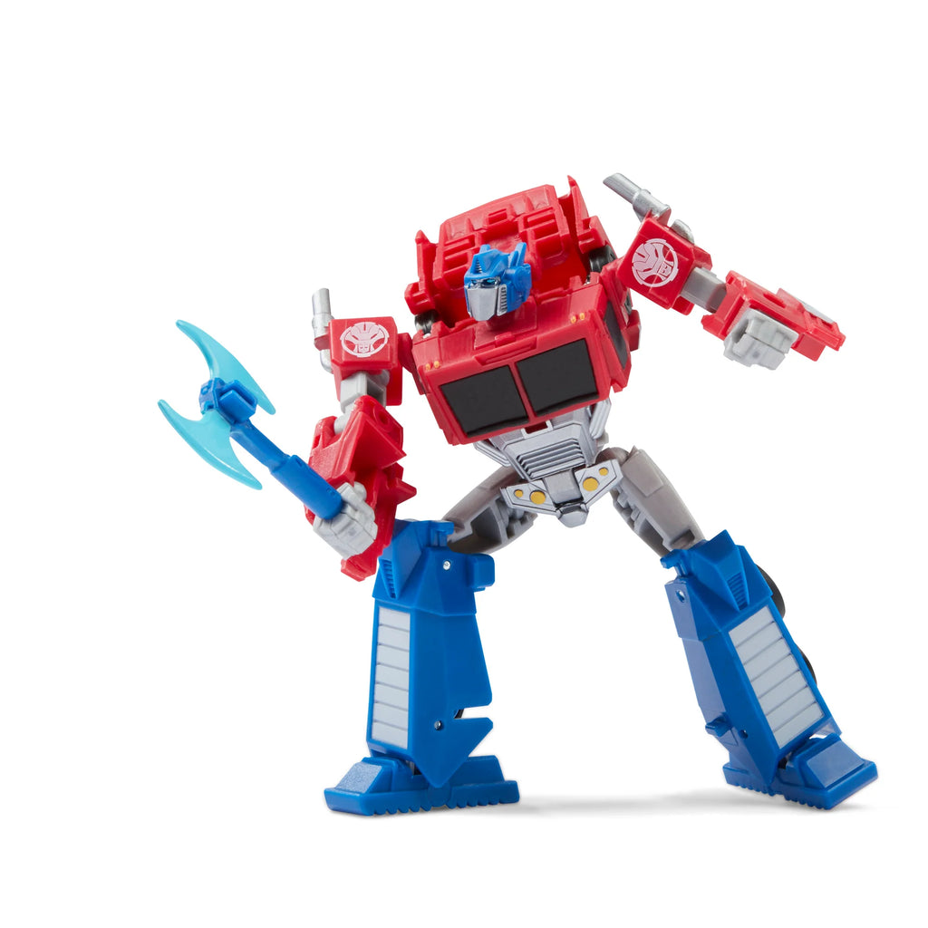 Transformers Earthspark - Dr. Meridian Mandroid BAF - Deluxe Class Optimus Prime Action Figure F6735