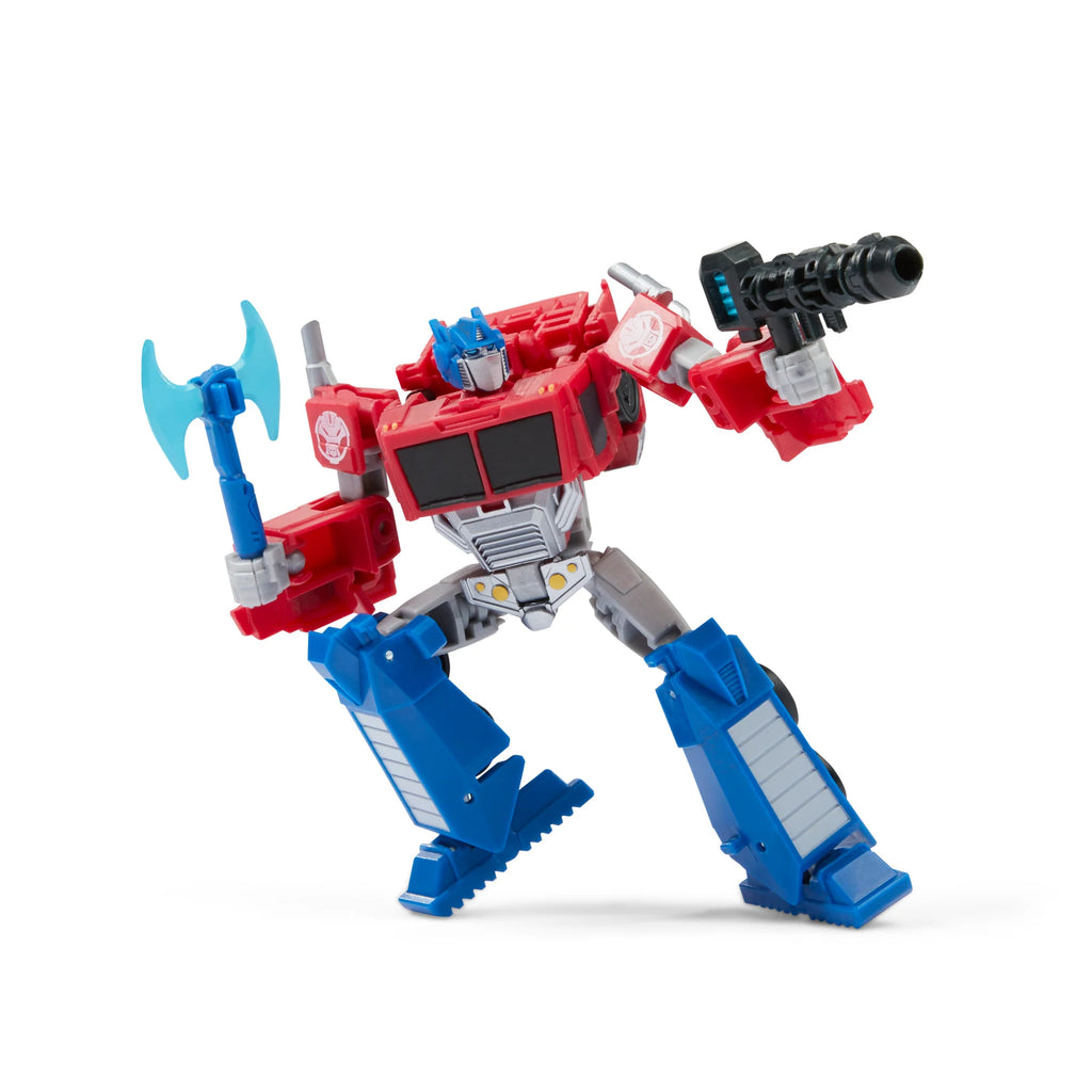Transformers Earthspark - Dr. Meridian Mandroid BAF - Deluxe Class Optimus Prime Action Figure F6735