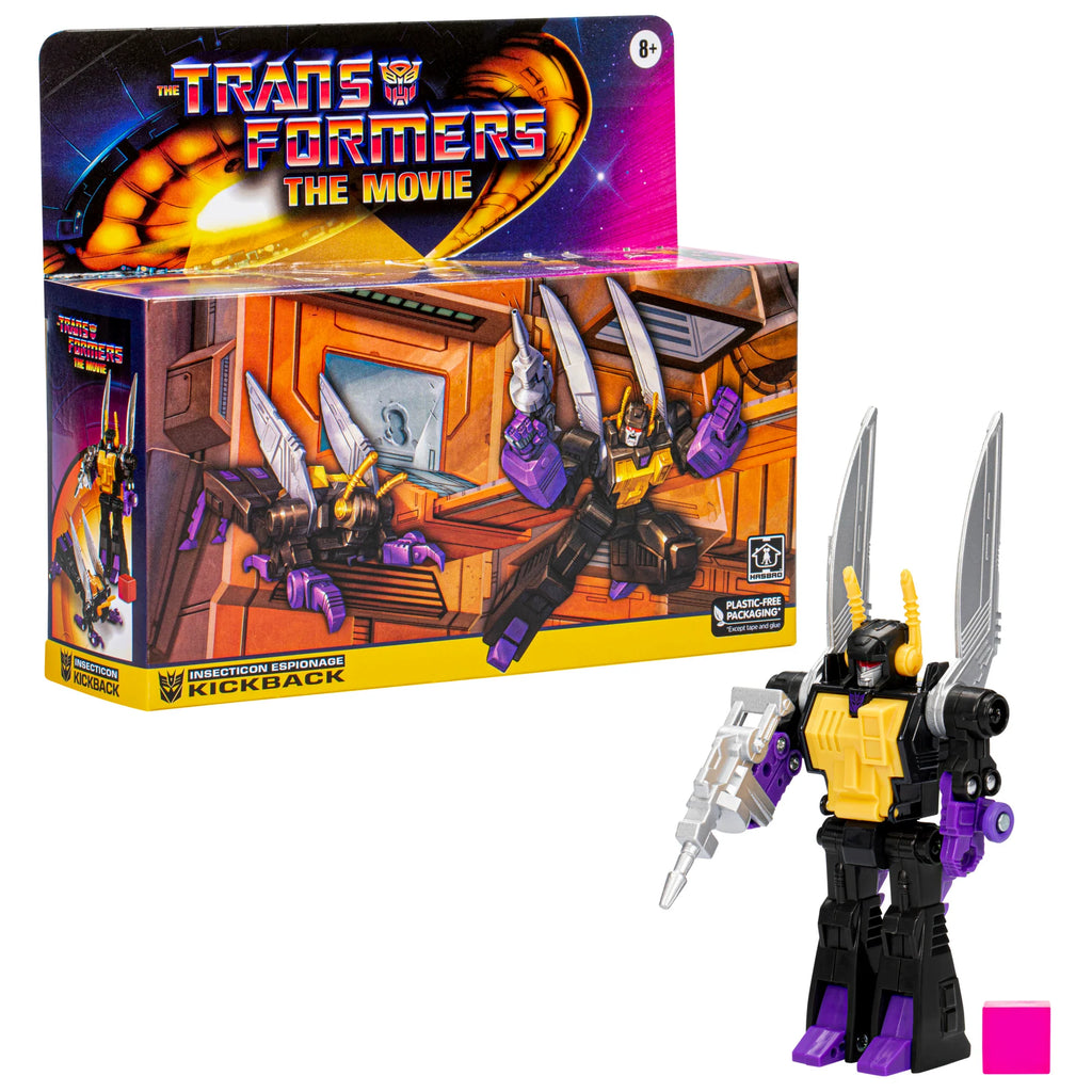 Transformers Retro - The Movie - Kickback Action Figure (F6947)