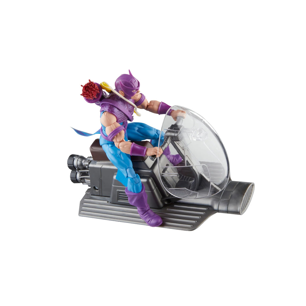Marvel Legends Avengers 60th Anniversary - Hawkeye with Sky-Cycle 6-Inch Action Figure Set (F7063)