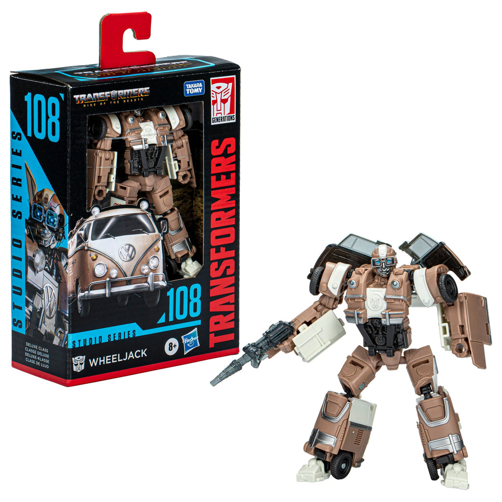 Transformers: Studio Series #108 (Rise of the Beasts) Deluxe Wheeljack Action Figure (F7233)