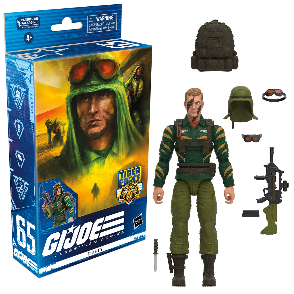 G.I. Joe Classified Series #65 - Tiger Force Dusty Exclusive Action Figure (F7731) LOW STOCK