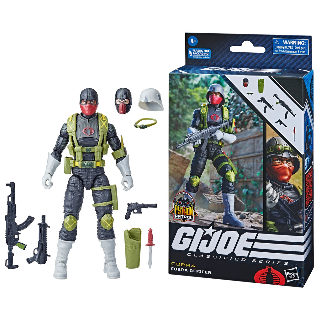 G.I. Joe Classified Series #97 - Python Patrol Cobra Officer Exclusive Action Figure (F7734) LOW STOCK