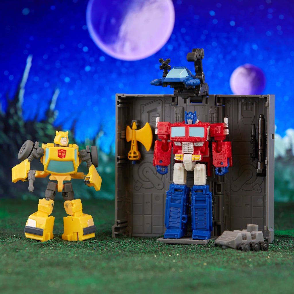 Transformers: Legacy Evolution - Core Optimus Prime & Bumblebee Exclusive Action Figures (F7813) LOW STOCK
