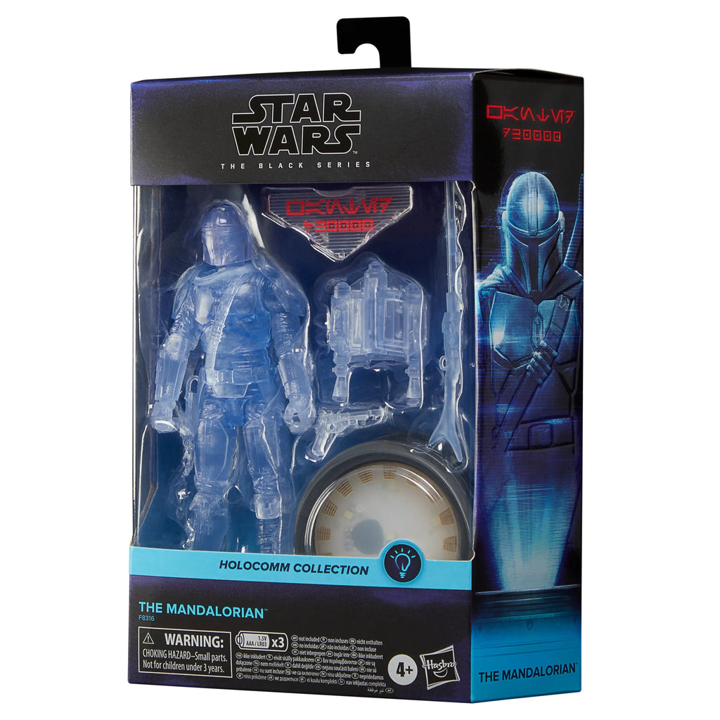 Star Wars: The Black Series - Holocomm - The Mandalorian Exclusive Action Figure (F8316)