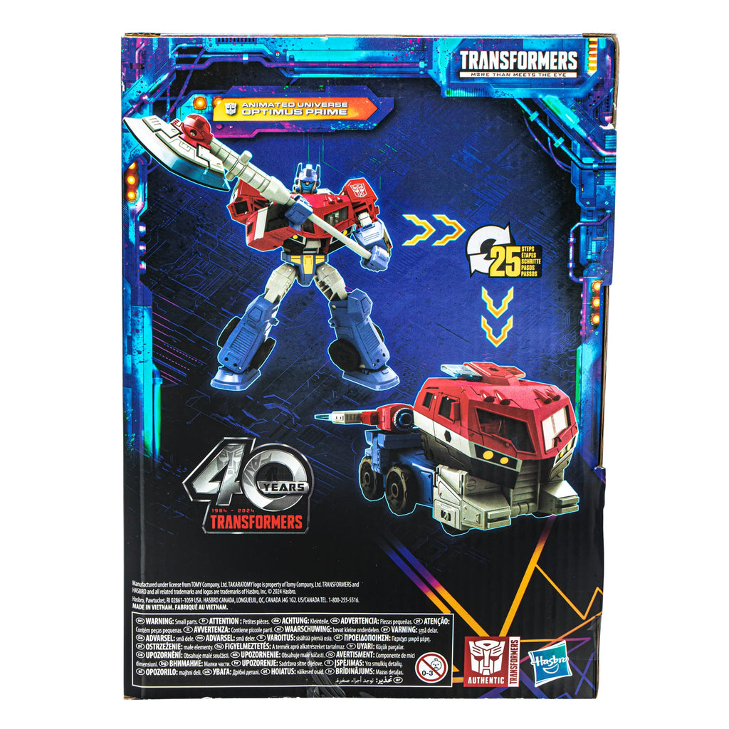 Transformers Legacy United - Voyager Class - Animated Universe Optimus Prime - Action Figure