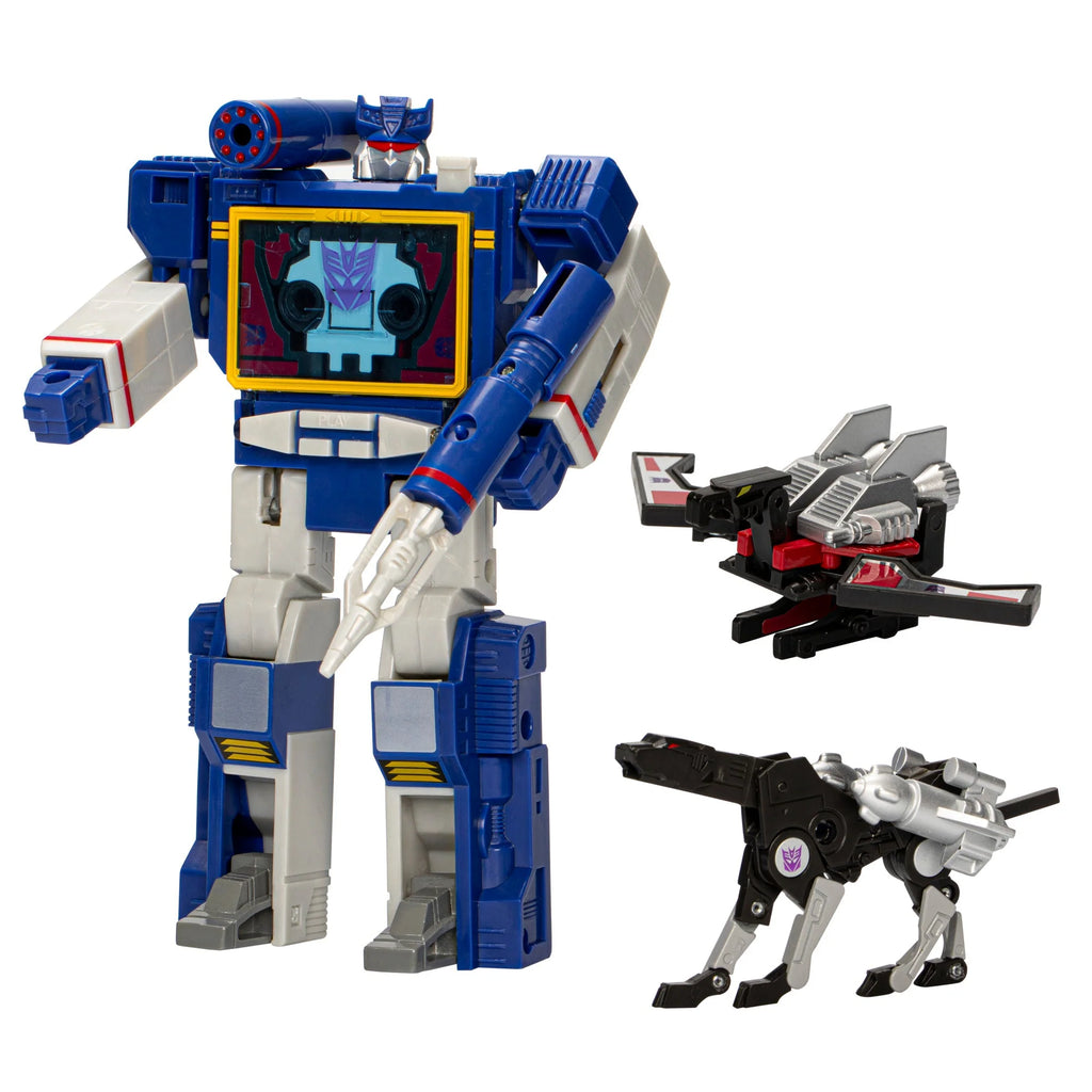 Transformers Retro 40th - Soundwave with Laserbeak & Ravage Exclusive Action Figure Set (F8620) LOW STOCK