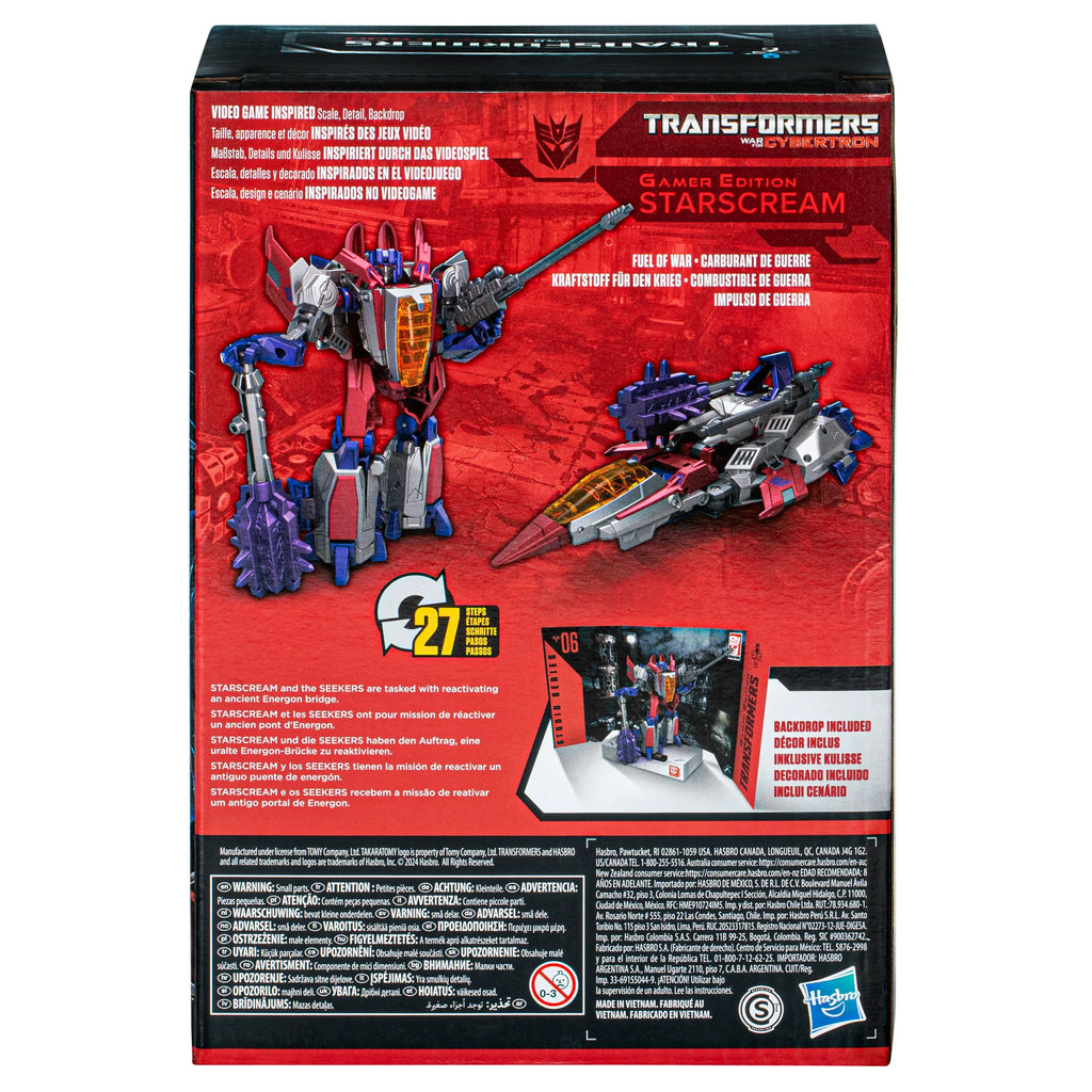 Transformers studio series on sale starscream