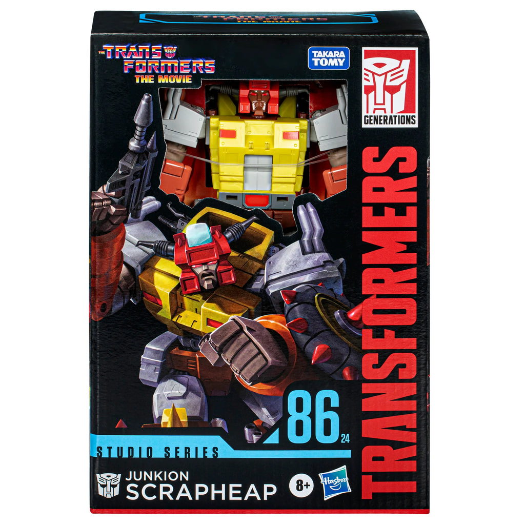 Transformers Studio Series 86 #24 - Voyager Junkion Scrapheap Action Figure (F8766)