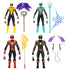 Power Rangers: Lightning Collection - HasCon 2023 - Omega Rangers 4-Pack Exclusive (F8780)
