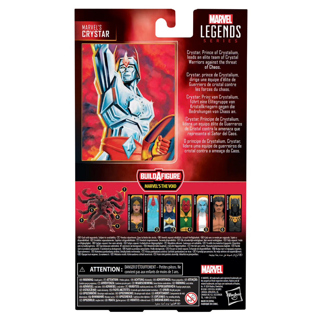 Marvel Legends Series - The Void BAF - Crystar Action Figure (F9012)