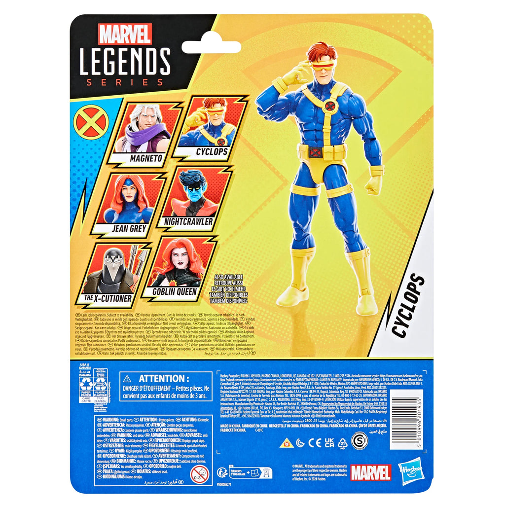 [PRE-ORDER] Marvel Legends Retro Series - X-Men 97 - Cyclops Action Figure (F9054)