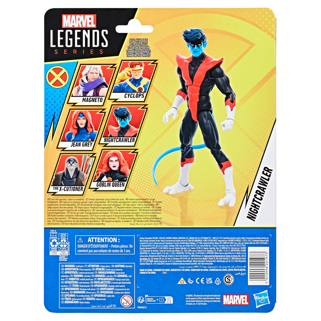 Marvel Legends Retro Series - X-Men 97 - Nightcrawler Action Figure (F –  Toynado