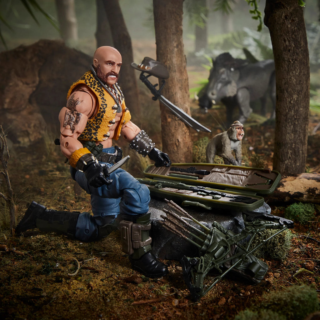 G.I. Joe Classified Series #125 - Dreadnok Gnawgahyde & pets Porkbelly & Yobbo Action Figure (F9241)