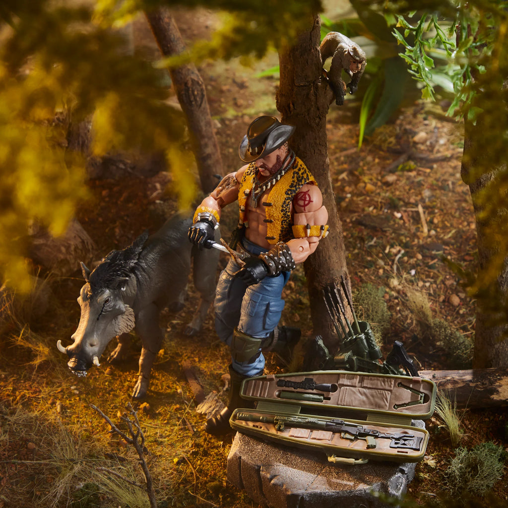 G.I. Joe Classified Series #125 - Dreadnok Gnawgahyde & pets Porkbelly & Yobbo Action Figure (F9241)