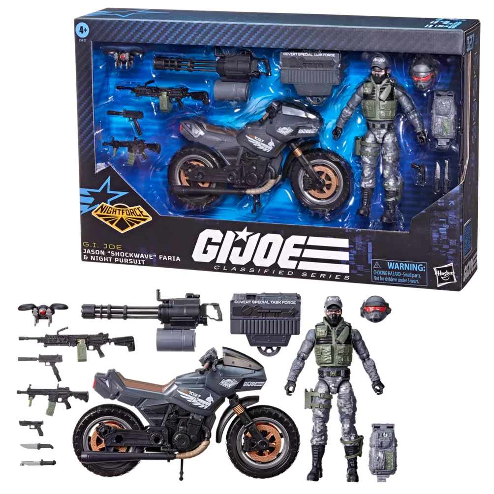 非売品 Joe: G.I. Classified Faria Shockwave Jason - #127 Series スポーツ・フィットネス