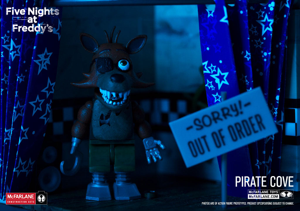 McFarlane Toys - Five Nights at Freddy's Classic Edition - Pirate Cove Building Toy (25086)