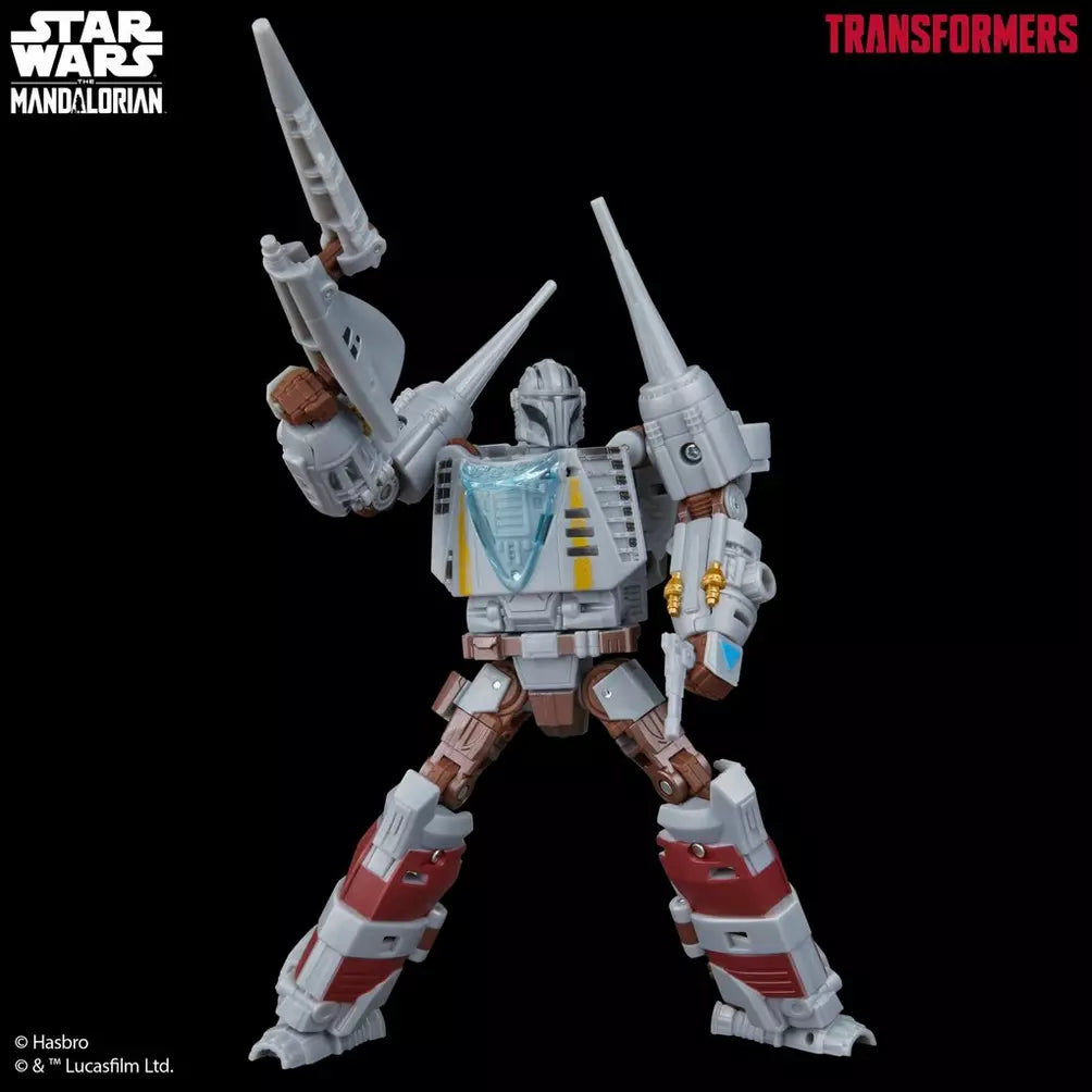 Transformers Collaborative STAR WARS: The Mandalorian N-1 Starfighter Exclusive Action Figure (G0098) LOW STOCK