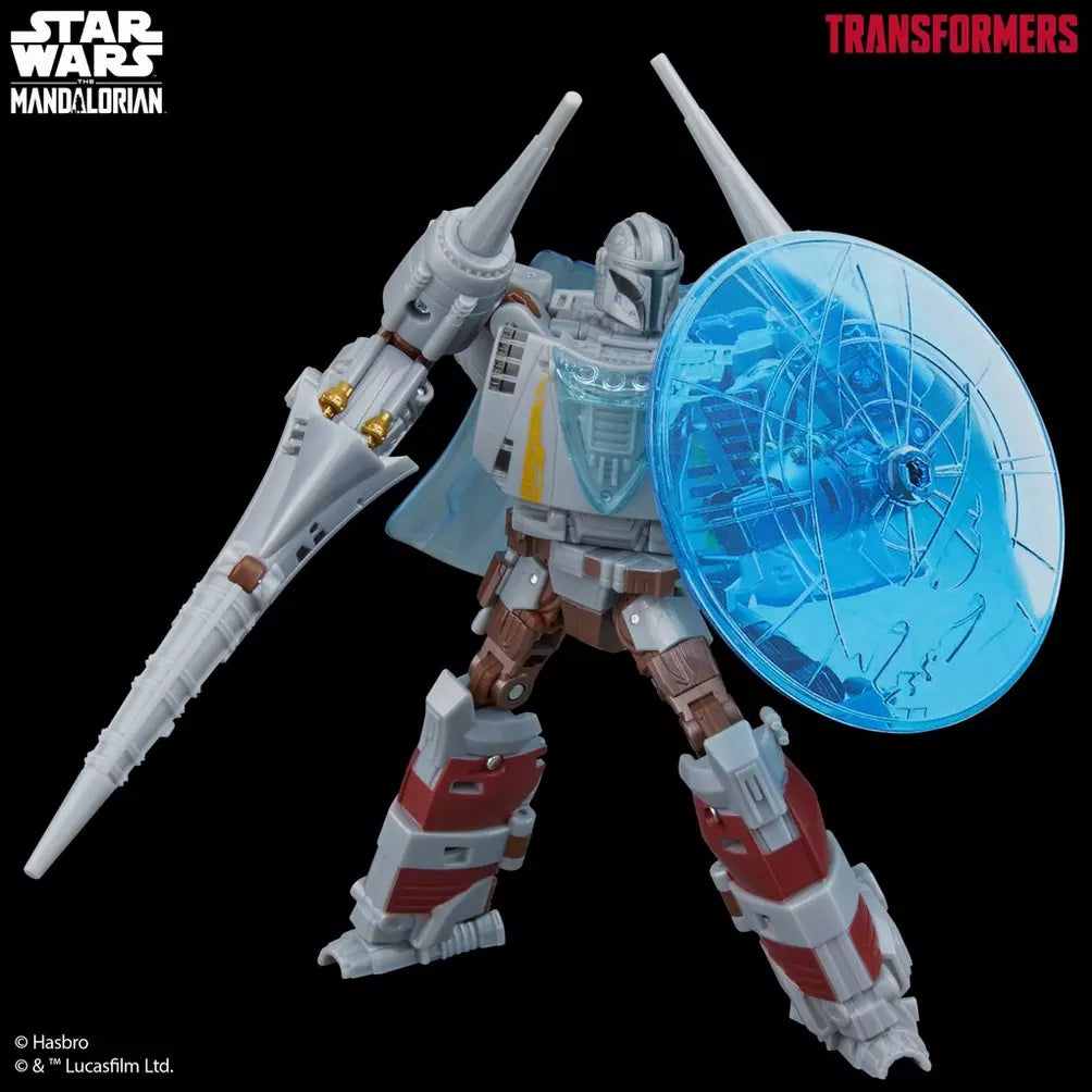 Transformers Collaborative STAR WARS: The Mandalorian N-1 Starfighter Exclusive Action Figure (G0098) LOW STOCK