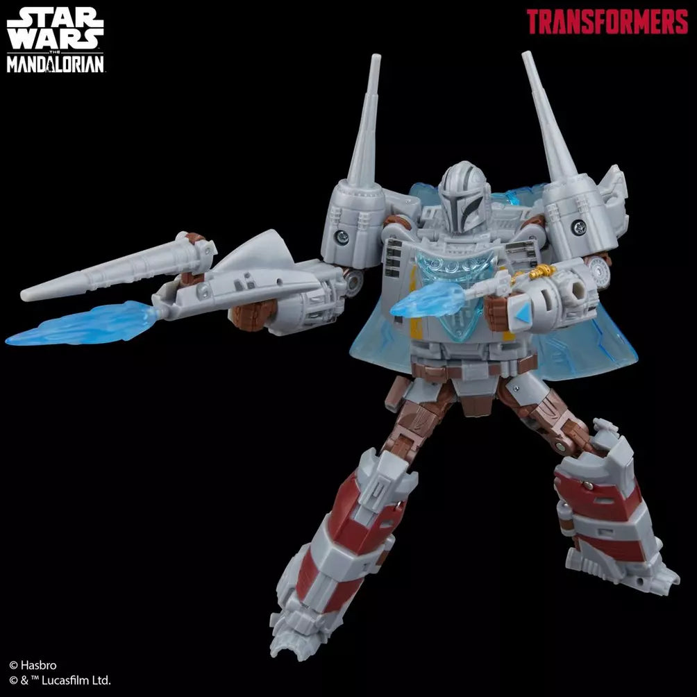 Transformers Collaborative STAR WARS: The Mandalorian N-1 Starfighter Exclusive Action Figure (G0098) LOW STOCK