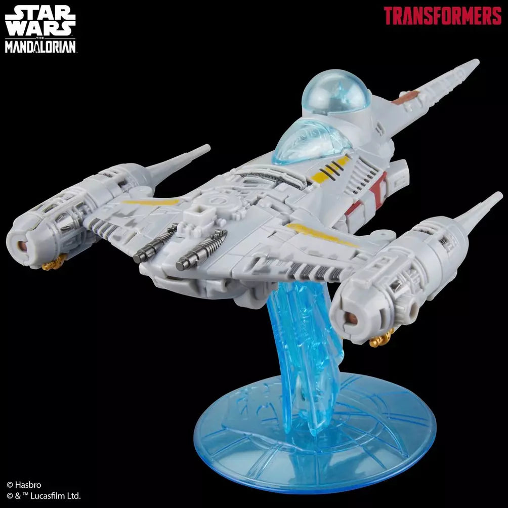 Transformers Collaborative STAR WARS: The Mandalorian N-1 Starfighter Exclusive Action Figure (G0098) LOW STOCK