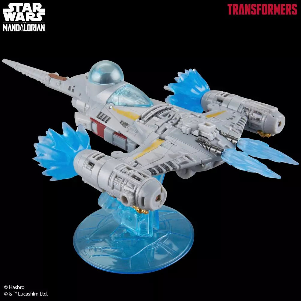 Transformers Collaborative STAR WARS: The Mandalorian N-1 Starfighter Exclusive Action Figure (G0098) LOW STOCK