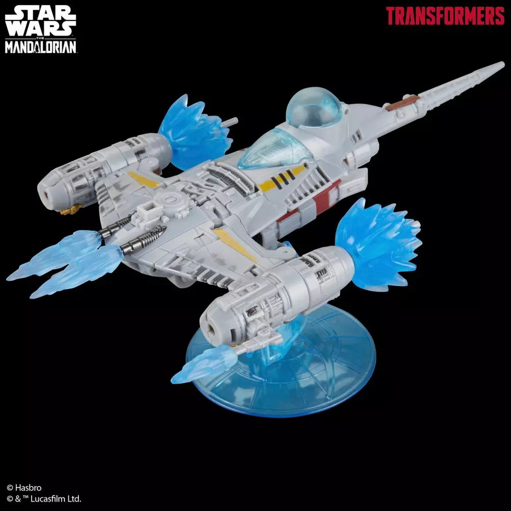 Transformers Collaborative STAR WARS: The Mandalorian N-1 Starfighter Exclusive Action Figure (G0098) LOW STOCK
