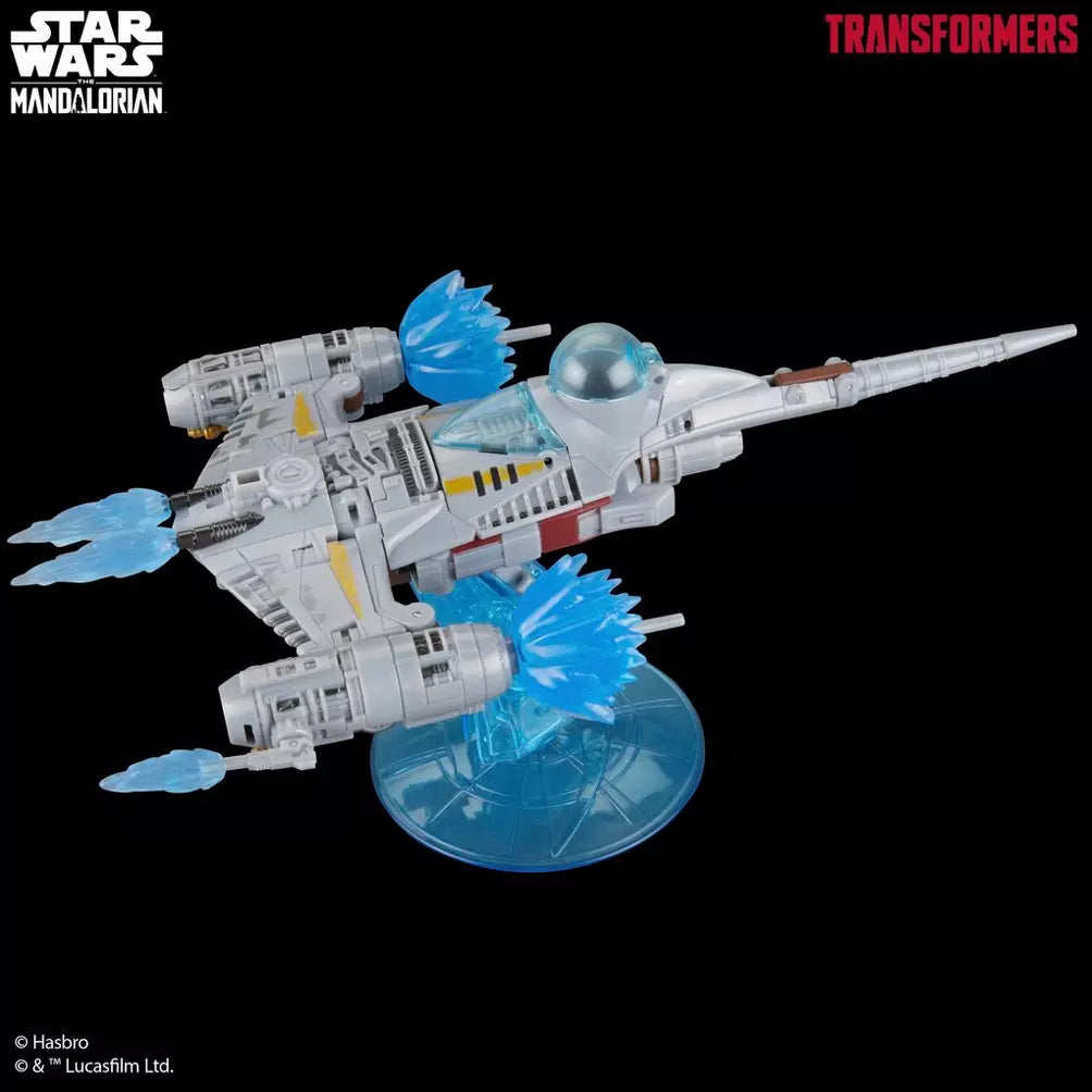 Transformers Collaborative STAR WARS: The Mandalorian N-1 Starfighter Exclusive Action Figure (G0098) LOW STOCK